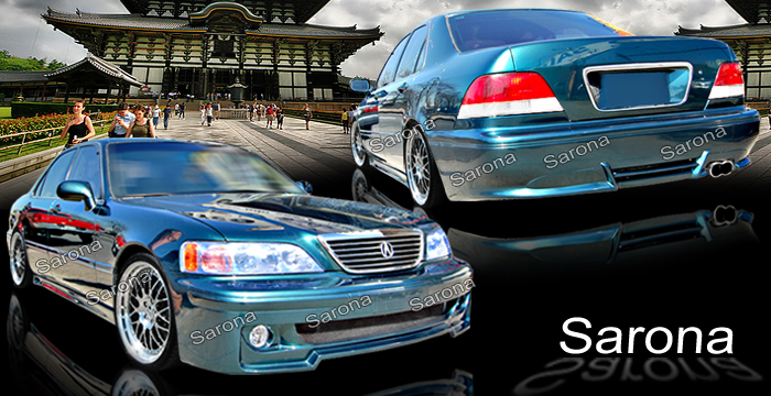 Custom Acura RL Body Kit  Sedan (1996 - 2000) - $1490.00 (Manufacturer Sarona, Part #AC-020-KT)